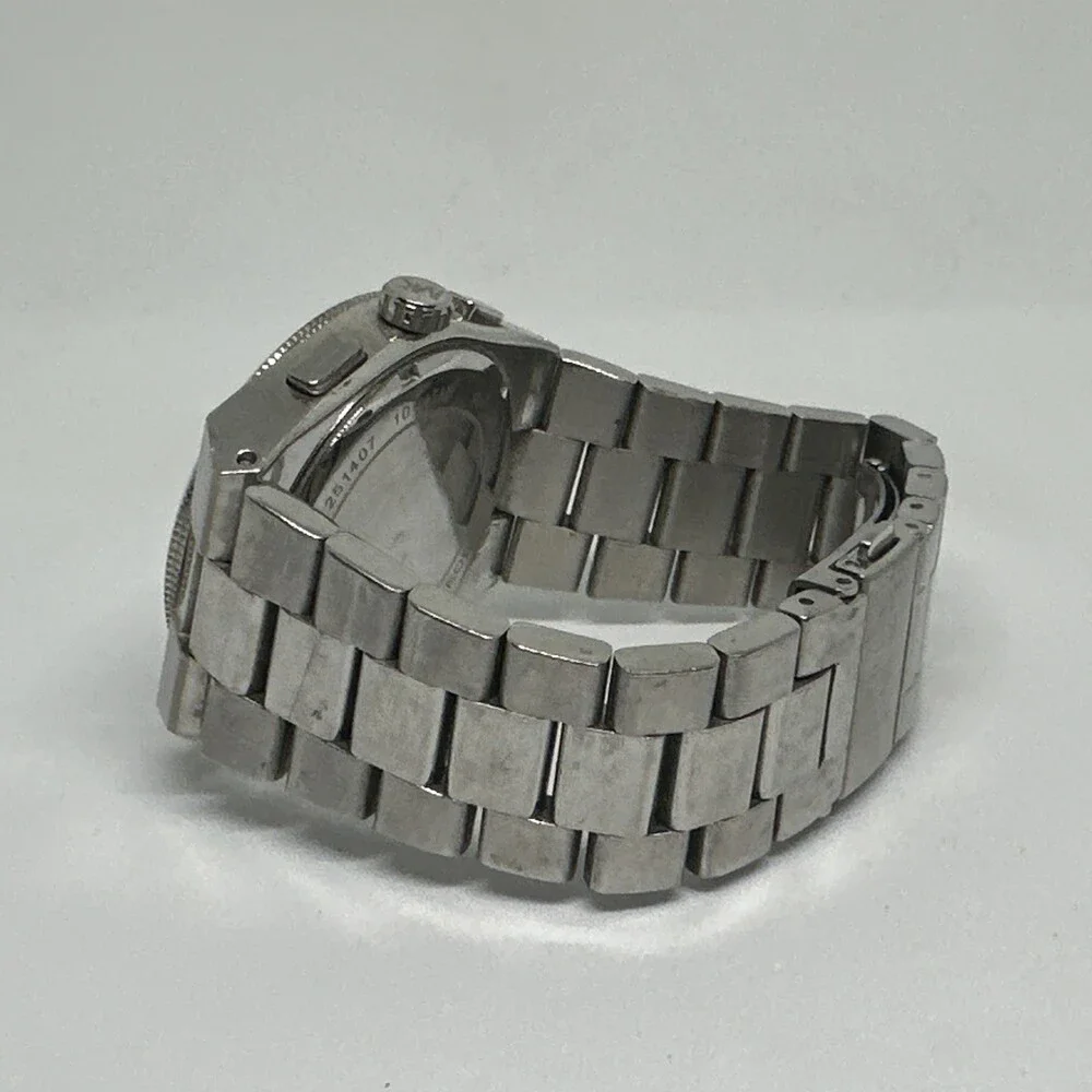 Michael Kors Channing MK6054 Men's Silver Stainless Steel Analog Watch HME559